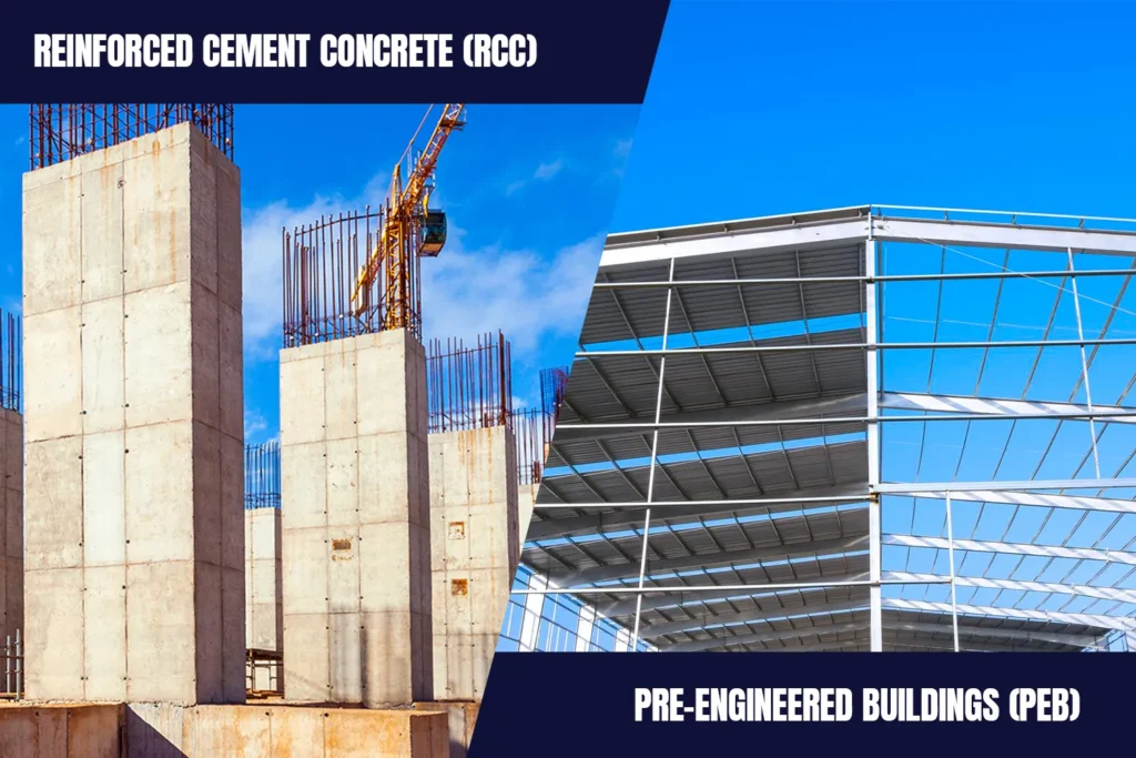 PEB vs RCC Buildings: Which is Best for South Indian Climate? 1 PEB vs RCC buildings